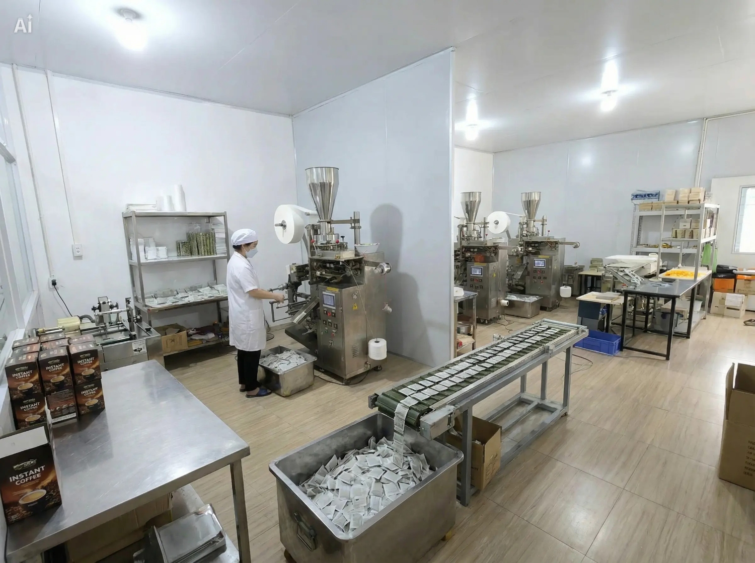 phong dong goi tra tui loc